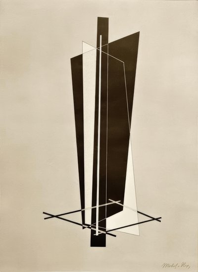 Construção. 6. pasta Kestner de Laszlo Moholy Nagy
