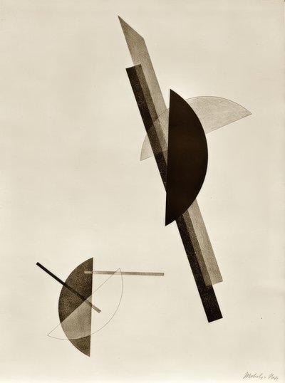 Construção. 6. pasta Kestner de Laszlo Moholy Nagy
