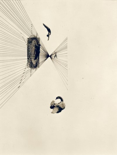 Leda e o cisne de Laszlo Moholy Nagy