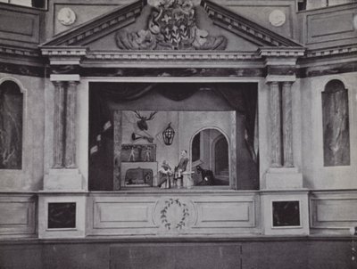 Marionette Theatre, Eton (foto a p/b) de Laszlo Moholy Nagy