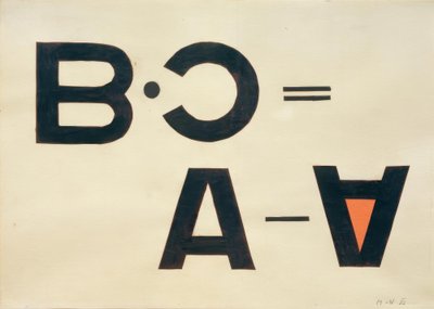 Sem título (Typo Collage) de Laszlo Moholy Nagy