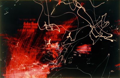 Sem título - Tráfego (Luzes da cidade Eastgate Hotel) de Laszlo Moholy Nagy