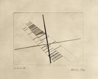 Intersecção de diagonais de Laszlo Moholy Nagy