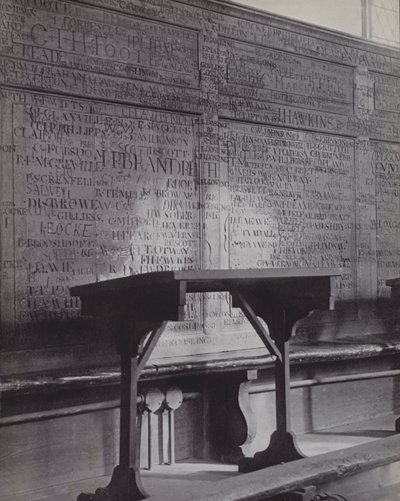 Upper School, Eton, The Gosling Panel (foto a p/b) de Laszlo Moholy Nagy
