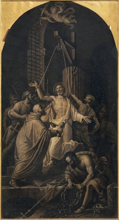 Martírio de St Apollinaris, de Lattanzio Querena (1768-1853). de Lattanzio Querena