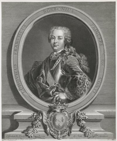 Laurent Cars - Louis François de Bourbon, Príncipe de Conti de Laurent Cars