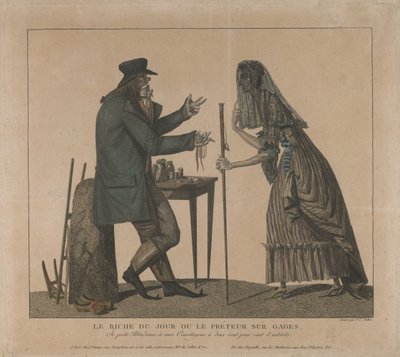 O penhorista, segunda metade do século XVIII. de Laurent Julien