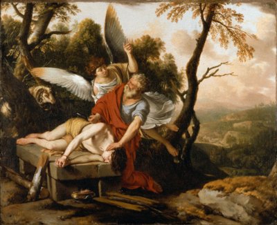 O sacrifício de Isaac de Laurent de la Hyre