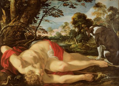 Adonis Morto, c.1624-28 de Laurent de la Hyre