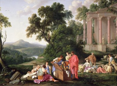Laban procurando pelos ídolos, 1647 de Laurent de la Hyre