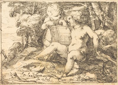 Três filhos báquicos de Laurent de la Hyre