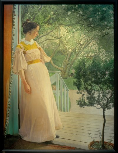 Na varanda de Laurits Andersen Ring