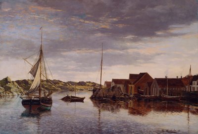 Aldeia piscatória de Lauritz Haaland