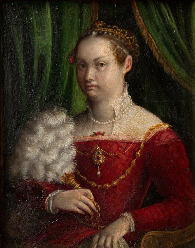 Auto-retrato, ca 1577-1585. de Lavinia Fontana