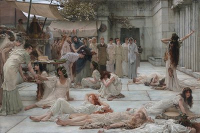 As mulheres de Anfissa de Lawrence Alma-Tadema
