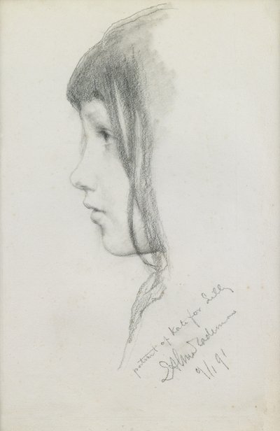 Kate Millet, Januar 1891 von Lawrence Alma Tadema