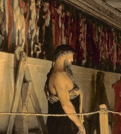 Feidias e o Friso do Partenon, Atenas, 1868 de Lawrence Alma Tadema