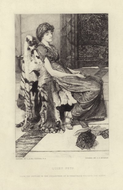 Animais Silenciosos de Lawrence Alma Tadema