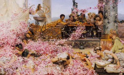 As Rosas de Heliogabalus de Lawrence Alma Tadema
