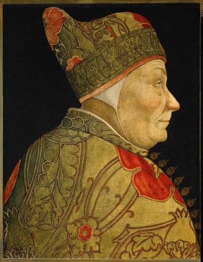 O Doge Francesco Foscari (óleo sobre madeira) de Lazzaro Bastiani