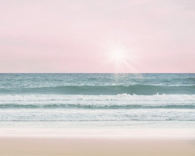 Praia Cor-de-Rosa, c.2017 (fotografia) de Leah Straatsma