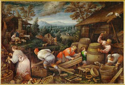 agosto (pintura sobre tela) de Leandro da Ponte Bassano