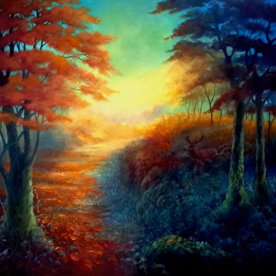 Luz da Floresta, 2021 de Lee Campbell