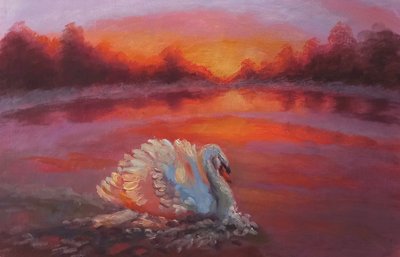 Em frente, Natação Cisne, 2024 de Lee Campbell