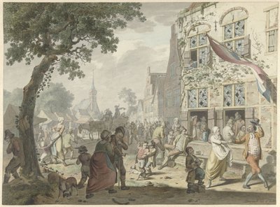 feira da vila de Leendert Overbeek