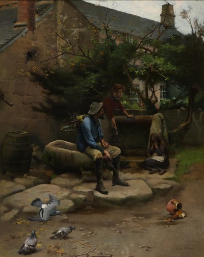 Pote partido, c.1895 (óleo sobre tela) de Leghe Suthers
