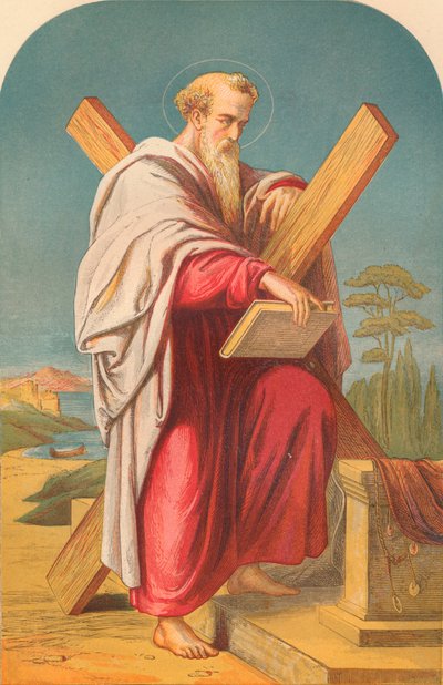 "St. Andrew", meados do século XIX. de Leighton Brothers
