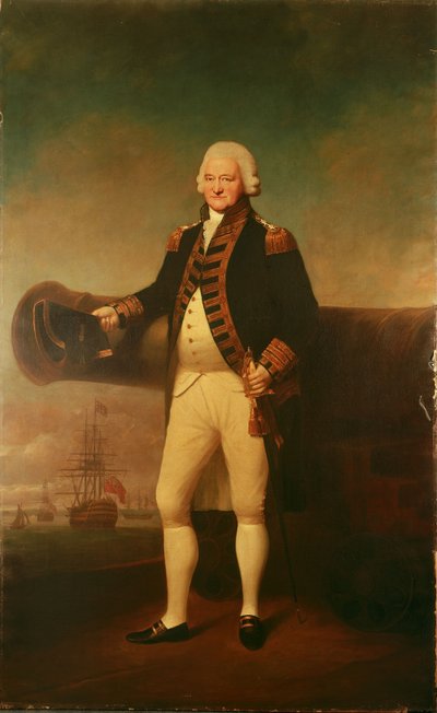 Almirante Sir Peter Parker (1721-1811), c.1799 (óleo sobre tela) de Lemuel Francis Abbott