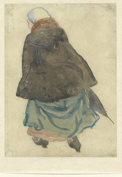 Mulher que corre de Leo Gestel (signed by artist)