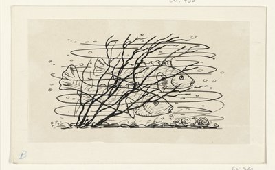 Dois peixes na água de Leo Gestel (signed by artist)