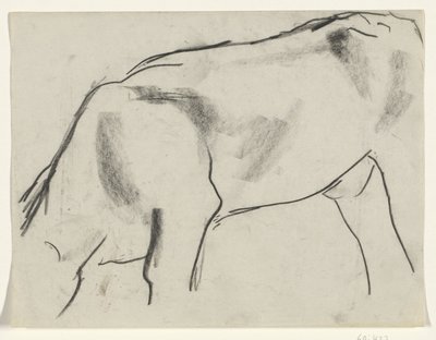 vaca pastando de Leo Gestel