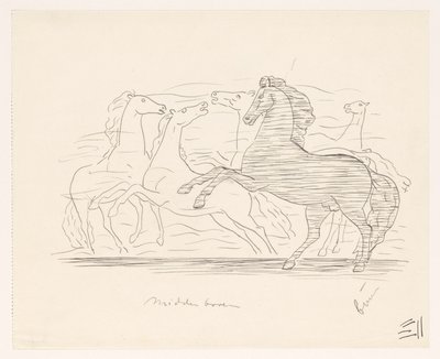 Manada de cavalos de Leo Gestel