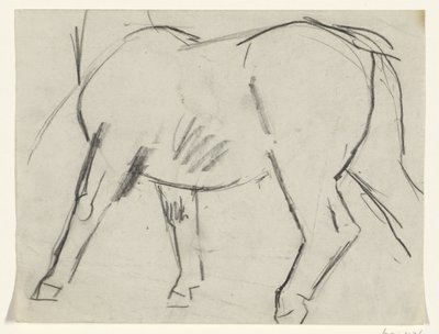 Corpo de um cavalo de Leo Gestel