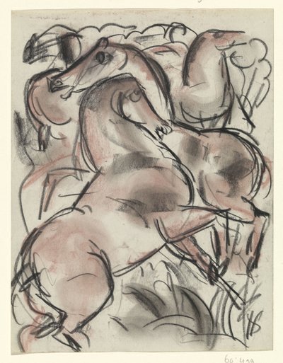Cavalos na natureza de Leo Gestel