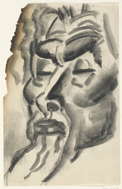 Retrato de Jan Toorop de Leo Gestel