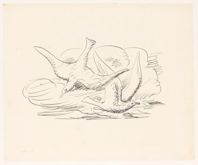 Duas gaivotas de Leo Gestel