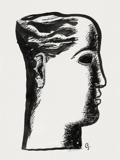 Cabeça de mulher (c. 1891–1941) de Leo Gestel