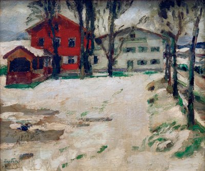 Pousada na neve de Leo Putz