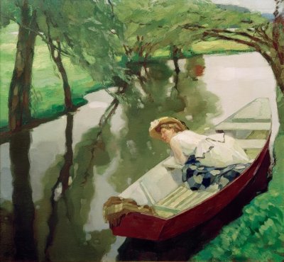 Na barcaça de Leo Putz