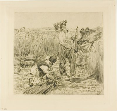 Colheita de Leon Augustin Lhermitte