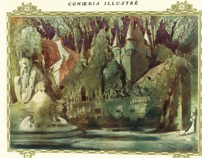 França, Paris, Cena de Boris Godunov por Modest Petrovic Musorgskij de Leon Bakst