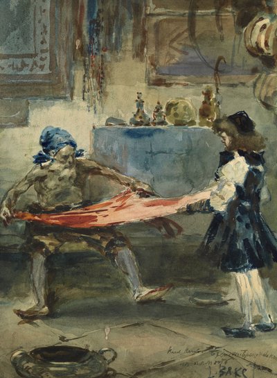 Cena Oriental de Leon Bakst