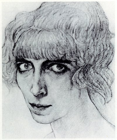 Retrato de Marchesa Luisa Casati, 1912 de Leon Bakst