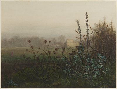 Paisagem rural de Léon Bonvin