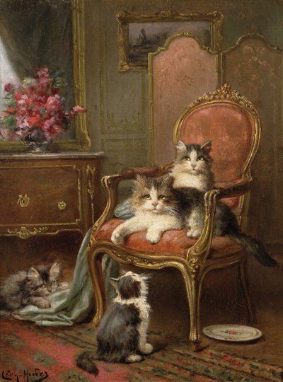 A cadeira favorita de Leon Charles Huber