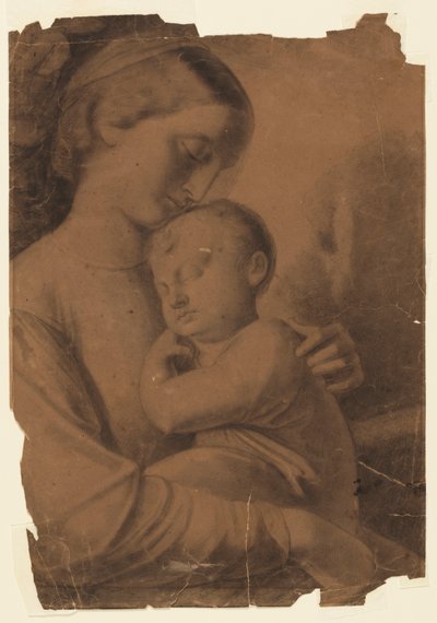 Madonna e criança de Leon Dabo